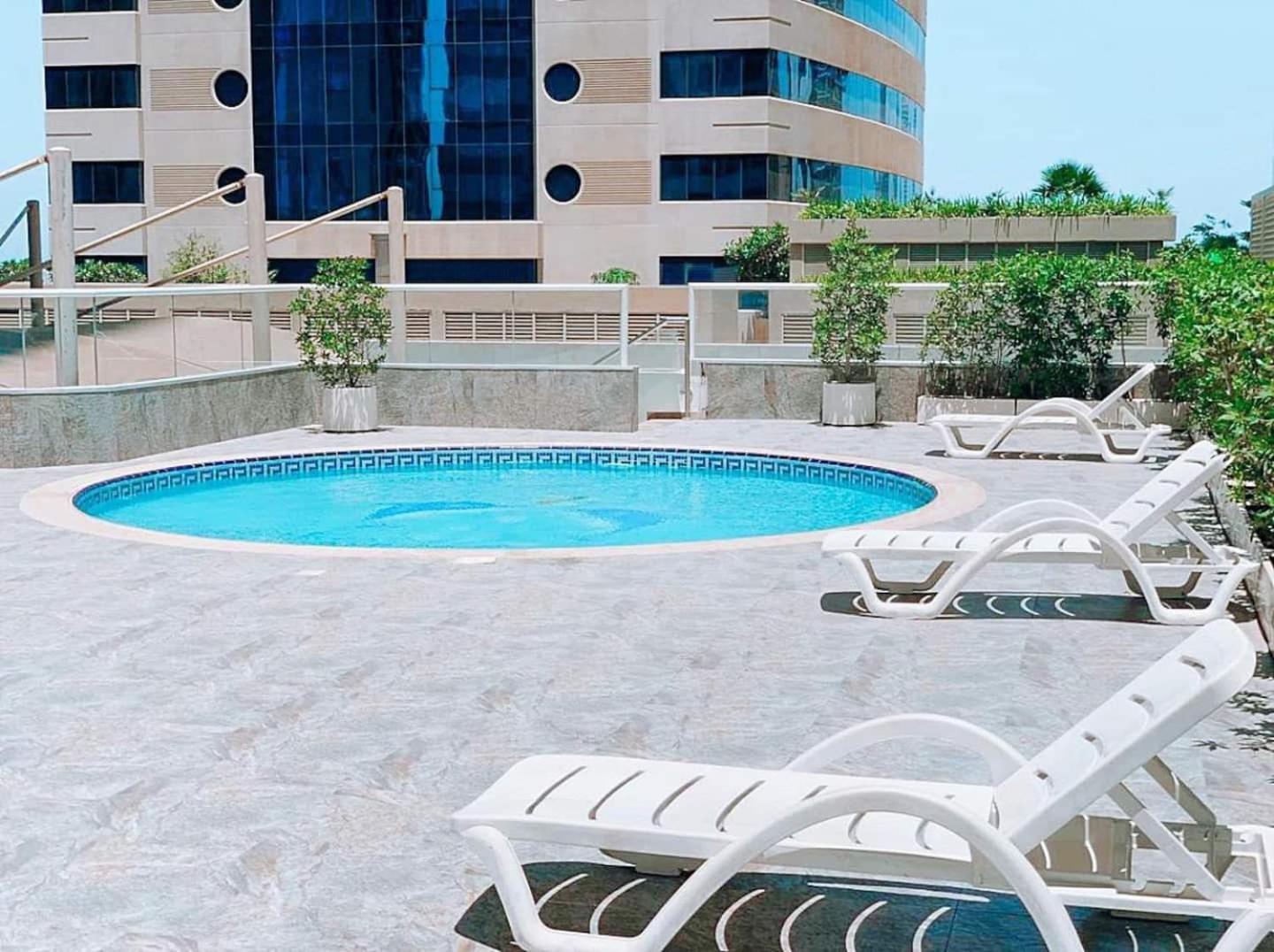 Unique, Elegant Top Floor Apartment With Sea View Dubai Exterior photo